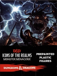 D&D ICONS OF THE REALMS: PAQUET BOOSTER -  MONSTER MENAGERIE 1 -  FIGURINE JDR PRÉPEINTE DUNGEONS & DRAGONS