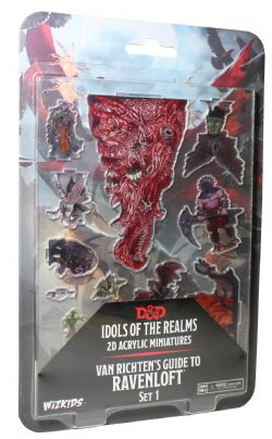 D&D IDOLS 2D FIGURINES -  VAN RICHTEN'S GUIDE SET 1 -  FIGURINE JDR DUNGEONS & DRAGONS