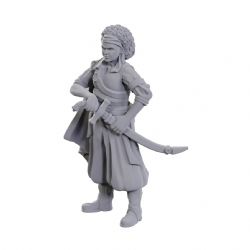 D&D NOLZUR'S MARVELOUS FIGURINE NON-PEINTES -  ANSALON HUMAN ROGUE -  FIGURINE JDR NON-PEINTES DUNGEONS & DRAGONS
