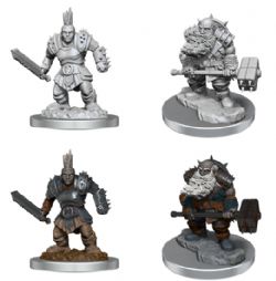 D&D NOLZUR'S MARVELOUS FIGURINE NON-PEINTES -  DUERGAR FIGHTERS -  FIGURINE JDR NON-PEINTES DUNGEONS & DRAGONS