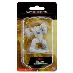 D&D NOLZUR'S MARVELOUS FIGURINE NON-PEINTES -  EARTH ELEMENTAL -  FIGURINE JDR NON-PEINTES DUNGEONS & DRAGONS