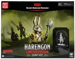 D&D NOLZUR'S MARVELOUS FIGURINE NON-PEINTES -  HARENGON - KIT DE PEINTURE -  KIT DE PEINTURE DUNGEONS & DRAGONS