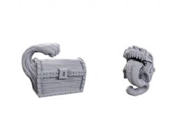 D&D NOLZUR'S MARVELOUS FIGURINE NON-PEINTES -  MIMICS - LIMITED EDITION 50TH ANNIVERSARY -  FIGURINE JDR NON-PEINTES DUNGEONS & DRAGONS