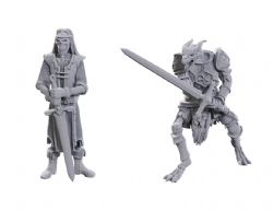 D&D NOLZUR'S MARVELOUS FIGURINE NON-PEINTES -  SKELETON KNIGHTS - LIMITED EDITION 50TH ANNIVERSARY -  KIT DE PEINTURE DUNGEONS & DRAGONS