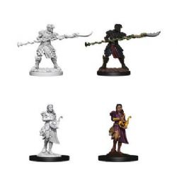 D&D NOLZUR'S MARVELOUS FIGURINE NON-PEINTES -  YAUN-TI PUREBLOODS ADVENTURERS (2) -  FIGURINE JDR NON-PEINTES DUNGEONS & DRAGONS
