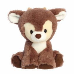 DASHING REINDEER -  RENNE BRUN CACAO (20 CM)