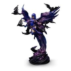 DC COMICS -  FIGURINE DE RAVEN - DELUXE ART SCALE - 1/10 -  IRON STUDIOS