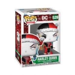 DC COMICS -  FIGURINE POP! EN VINYLE D'HARLEY QUINN DES FÊTES (10 CM) -  POP! DES FÊTES 529