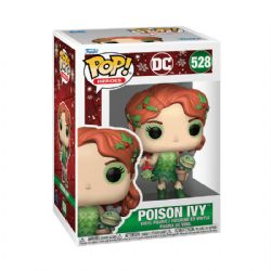 DC COMICS -  FIGURINE POP! EN VINYLE DE POISON IVY DES FÊTES (10 CM) -  POP! DES FÊTES 528