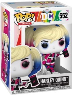 DC COMICS -  POP! FIGURINE EN VINYLE DE HARLEY QUINN (10 CM) -  POP! FIERTÉ 552