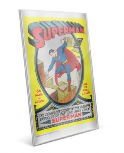 DC COMICS -  SUPERMAN #1 - FEUILLE D'ARGENT PREMIUM -  PIÈCES DE LA NEW ZEALAND MINT (NOUVELLE-ZÉLANDE) 2018 05