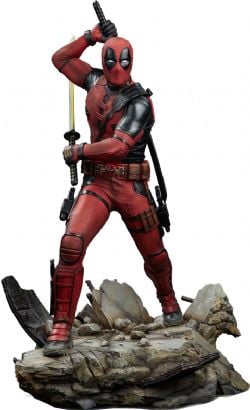 DEADPOOL -  STATUE DE DEADPOOL - LEGACY REPLICA - 1/4 -  IRON STUDIOS