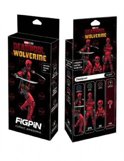 DEADPOOL -  ÉPINGLETTES DE DEADPOOL ET WOLVEROINE (5CM) -  FIGPIN