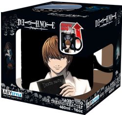 DEATH NOTE -  KIRA & L (460ML) -  TASSE THERMO RÉACTIVE