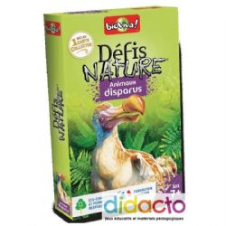 DEFIS -  DÉFIS NATURE - ANIMAUX DISPARUS