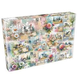 DELFY PUZZLE -  COUNTRY BLISS LETTERS (1000 PIÈCES)