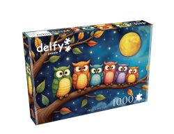 DELFY PUZZLE -  NIGHT OWLS CLUB (1000 PIÈCES)