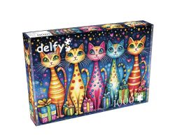 DELFY PUZZLE -  PURRFECTLY WRAPPED (1000 PIÈCES)