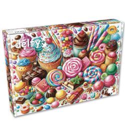 DELFY PUZZLE -  SWEET TREATS (1000 PIÈCES)