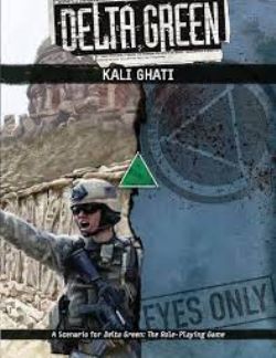 DELTA GREEN -  KALI GHATI (ANGLAIS) -  SCÉNARIO BRP