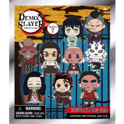 DEMON SLAYER -  MINI FIGURINE 3D AVEC CLIP ALÉATOIRE - SÉRIE 7
