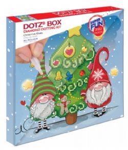 DIAMOND DOTZ -  LUTINS DE NOEL (28 X 28 CM)