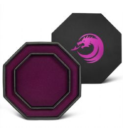 DICE HABIT -  OCTOGONAL - VIOLET -  PLATEAU À DÉS