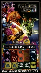 DICE MASTERS -  WAR OF LIGHT - STARTER SET (ANGLAIS) -  DC