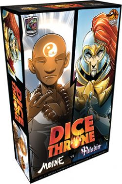 DICE THRONE -  MOINE CONTRE PALADIN (FRANÇAIS) -  SAISON UNE 1