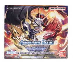 DIGIMON CARD GAME -  ALTERNATIVE BEING PAQUET BOOSTER (ANGLAIS) (P12/B24/C12) EX-04
