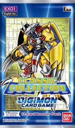 DIGIMON CARD GAME -  PAQUET BOOSTER CLASSIC COLLECTION (ANGLAIS)