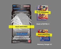 DIGIMON CARD GAME -  STARTER DECK - DRAGON OF COURAGE (ANGLAIS) ST15