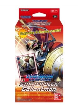 DIGIMON CARD GAME -  STARTER DECK - GALLANTMON (ANGLAIS)