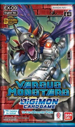 DIGIMON CARD GAME -  VERSUS MONSTERS - PAQUET BOOSTER EXTRA (P12/B24)(ANGLAIS) EX09
