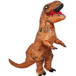 DINOSAURE -  COSTUME DE TYRANNOSAURE REX  GONFLABLE (ENFANT - TAILLE UNIQUE)