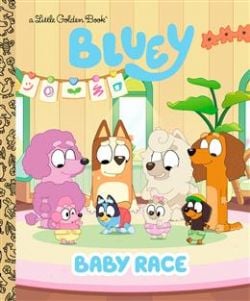 DISNEY -  BLUEY - BABY RACE (V.A.) -  A LITTLE GOLDEN BOOK