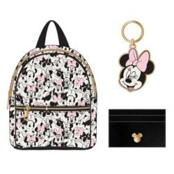 DISNEY -  COFFRET-CADEAU 3 PIÈCES MINI SAC À DOS MINNIE MOUSE