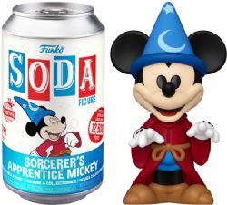 DISNEY -  FIGURINE SODA EN VINYLE DE SORCERER'S APPRENTICE MICKEY (10 CM) -  FUNKO SODA