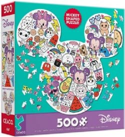 DISNEY -  FORME DE TÊTE DE MICKEY (500 PIÈCES)