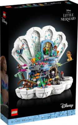 DISNEY -  LE COQUILLAGE ROYAL DE LA PETITE SIRÈNE (1808 PCS) 43225