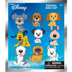 DISNEY -  LES CHIENS DE DISNEY - MINI FIGURINE 3D AVEC CLIP ALÉATOIRE - SÉRIE 7