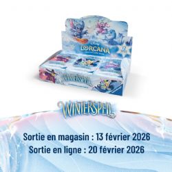 DISNEY LORCANA -  BOOSTER PACK (ANGLAIS) (P12/B24) -  WINTERSPELL