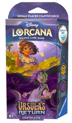 DISNEY LORCANA -  STARTER DECK - MIRABEL & BRUNO - AMBER/AMETHYST(ANGLAIS) -  URSULA'S RETURN