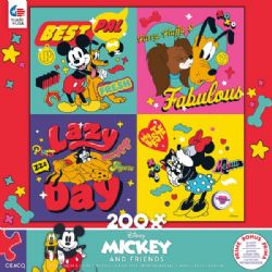 DISNEY -  MICKEY ET SES AMIS - AFFICHES (200 PIÈCES)