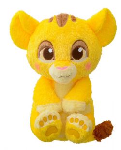 DISNEY -  PELUCHE DE  SIMBA - ROUGISSANT (45CM) -  LE ROI LION