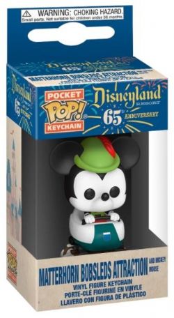 DISNEY -  PORTE-CLÉ POP! EN VINYLE DE MICKEY MOUSE - 