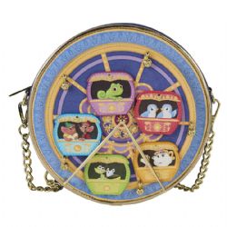 DISNEY -  SAC À BANDOULIÈRE CARROUSEL LES COMPAGNONS DES PRINCESSES -  LOUNGEFLY