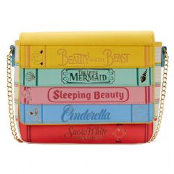 DISNEY -  SAC À BANDOULIÈRE LIVRE DES PRINCESSES -  LOUNGEFLY