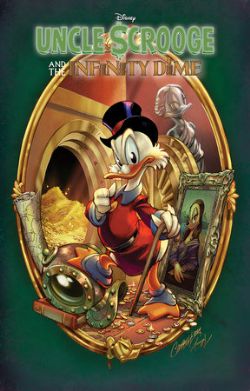 DISNEY -  UNCLE SCROOGE AND THE INFINITY DIME - HC  (V.A.) -  GALLERY EDITION