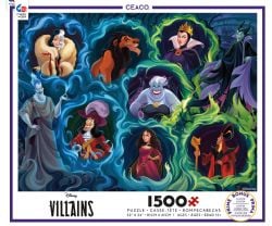 DISNEY -  VILLAINS (1500 PIÈCES)